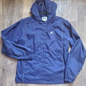 ADIDAS DARK BLUE JACKET SIZE L